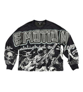 Mixed Emotions Astro L/S Tee Black