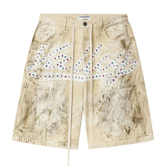 Vale Forever Reeses Jorts 'Dirt/Cream'